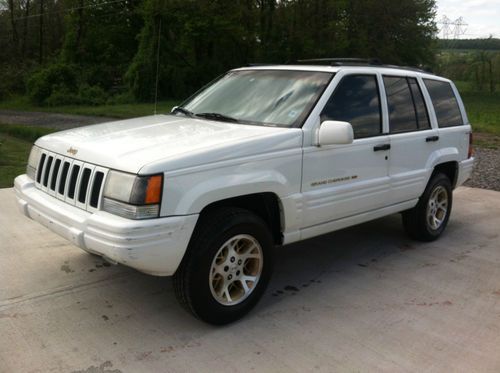 1996 jeep grand cherokee limited 4.0l no reserve