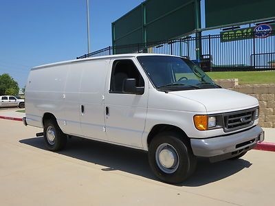2006 e-350 cargo van one owner texas own fully service