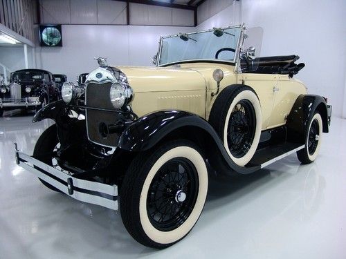 1982 shay model a deluxe roadster, 10, 230 original miles, front disc brakes!