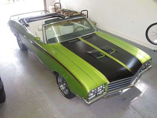 1971 buick gsx convertible- clone