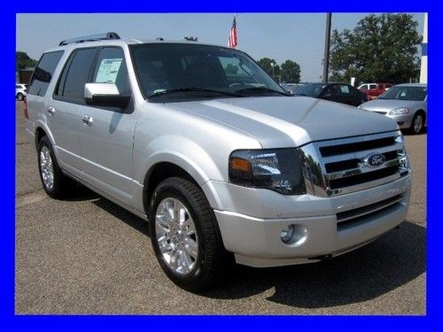 New 2012 ford expedition 4wd limited msrp $52050