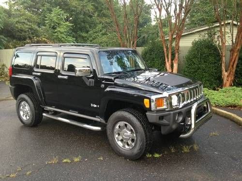 2006 hummer h3 roof-leather-chrome-new tires