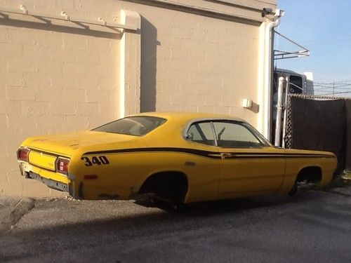 1973 pylmouth duster shell only project car