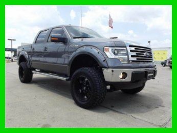 2013 ford f-150 lariat crew 4x4 502a 6-in lift