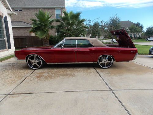 1967 lincoln continental convertible suicide doors