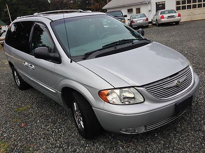 2001 chrysler town &amp; country limited no reserve loaded mini van all wheel drive