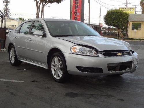 2013 chevrolet impala ltz damaged salvage loaded priced to sell export welcome!!