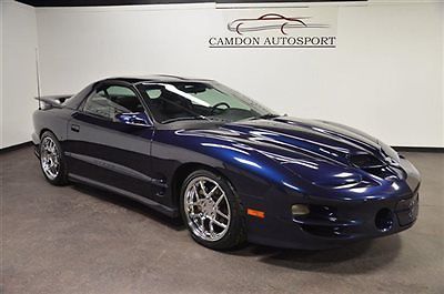 2001 pontiac trans am ws6 t-tops 6-speed leather sounds awesome!!!