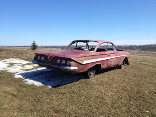 1961 61 chevrolet chevy impala bubble top 348 project car parts