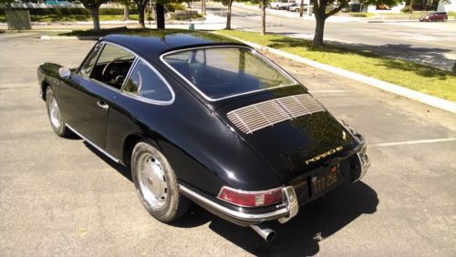 Early porsche 911 coupe 1966, original factory black! matching numbers.