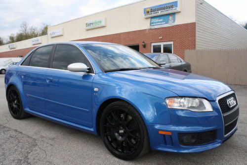 2007 audi rs4 local trade 420 hp 6 speed awd leather loaded pa inspected clean