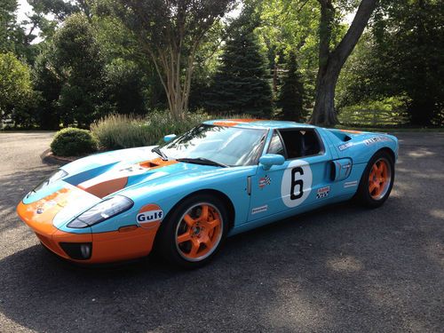2006 ford gt heritage gulf edition heffner twin turbo 1000 hp only 3500 miles