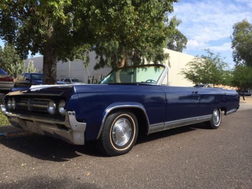 1964 oldsmobile ninety-eight convertible !! rare factory air car. low reserve