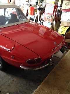 1969 alfa romero spider 68,000 original miles, 2nd owner, new paint and extras