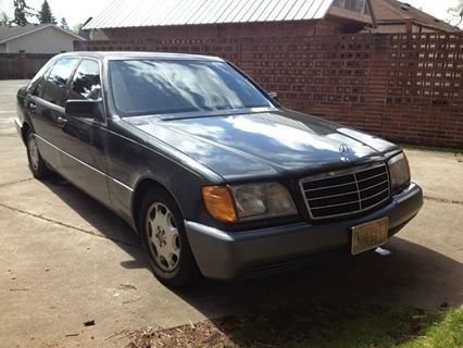 1993 mercedes benz 600sel for parts or repair. sold as-is.