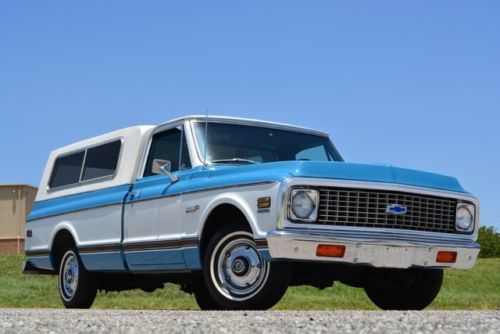 1972 chevrolet cheyenne super 10 pickup one owner! 56,000 original miles!