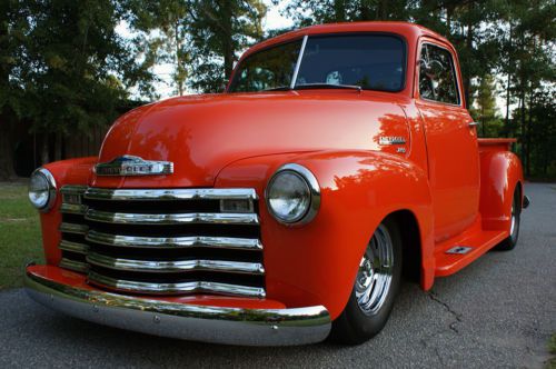 1950 chevy 5-window pickup * pro tour street rod * 427 leather ac * best of best