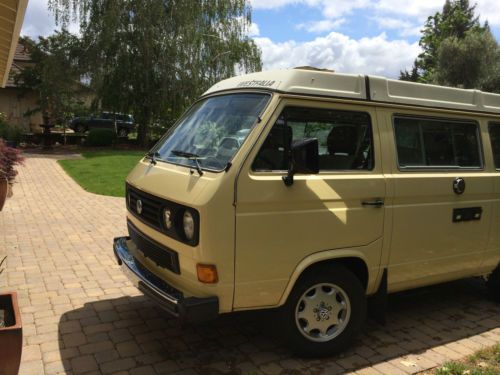 82 vw vanagon westfalia *incredible condition* converted diesel to 1.8l orig own