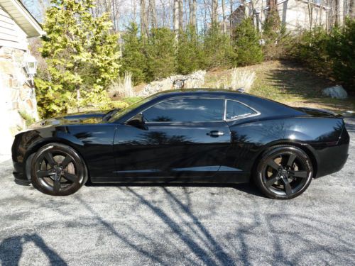 2011 chevrolet chevy camaro super sport ss all black muscle car one owner