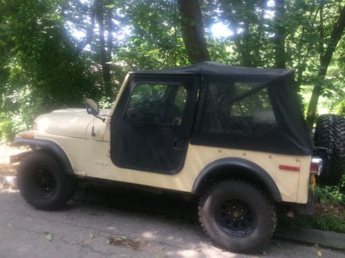 1979 jeep cj 7.  barn find in california