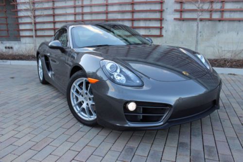 Amazing deal: porsche cayman 2014 with only 8.4k miles...new over $60k
