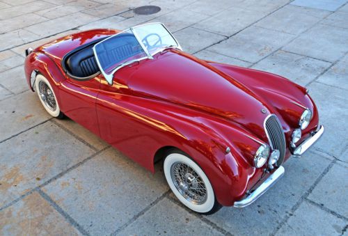 1952 jaguar xk120 ots: beautiful, exceptionally solid, numbers matching roadster