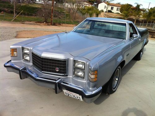 1977 ford ranchero gt*28060 original miles*way below value!!!!! *1 owner..