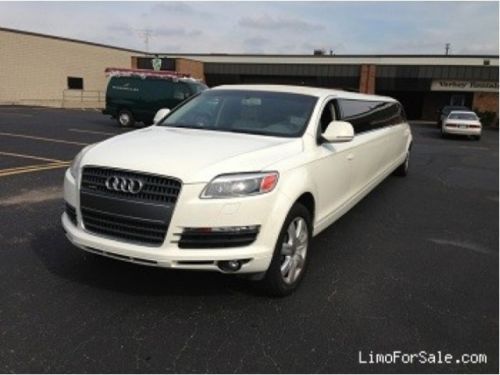 2007 audi q7 limo limos,limousines,towncar,bus,buses,used limousines,use limos,