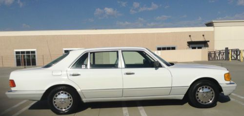 1991 mercedes-benz 560sel classic  low miles, great shape interior, clean carfax