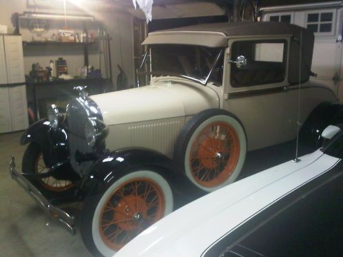 1929 ford model a, great restored condition.