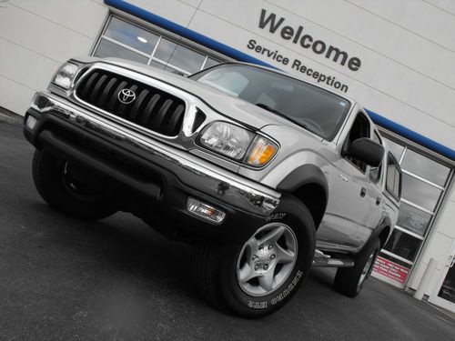 2003 toyota tacoma crew cab trd package low miles look here first!!!!!