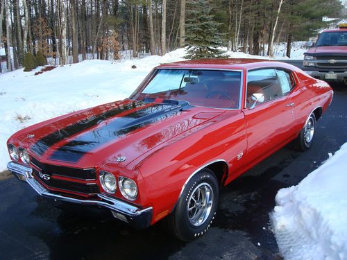 1970 chevelle ss l-78 with 2 build sheets matching# no 66/67/69
