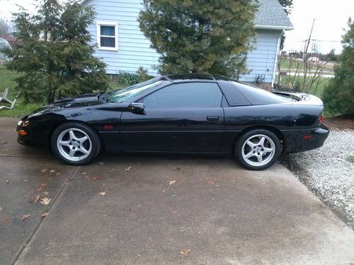 1996 chevy camaro ss black t tops 15,760 original miles perfect slp