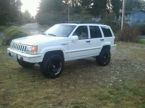 1994 jeep cherokee limited sport utility 4-door 5.2l