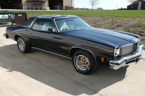 This classic 1975 olds hurst w-25,has the original miles &amp; fully restored!