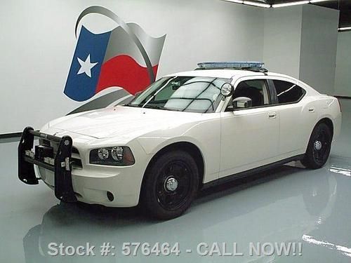 2009 dodge charger police hemi siren pa radio radar 15k texas direct auto