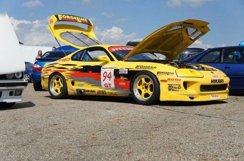 1997 toyota supra speedvision gt cup car (race car)