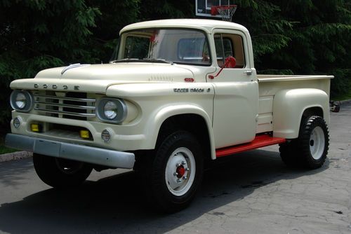 1958 dodge pickup power wagon, great condition!
