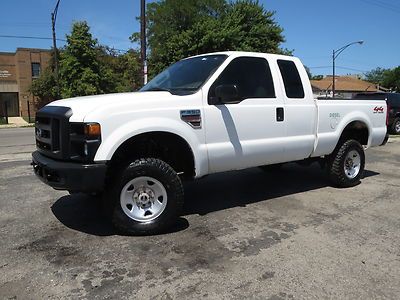 White f350 xl supercab 6.4l turbo diesel 100k hwy miles tow pkg bed liner cruise