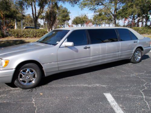 1998 mercedes s 500 limousine