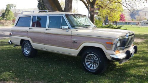 1982 grand jeep wagoneer limited 4x4 automatic no reserve!!!!!