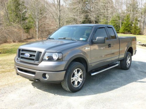 2006 gray ford fx4 f150 like new inside and out with spray in bed liner