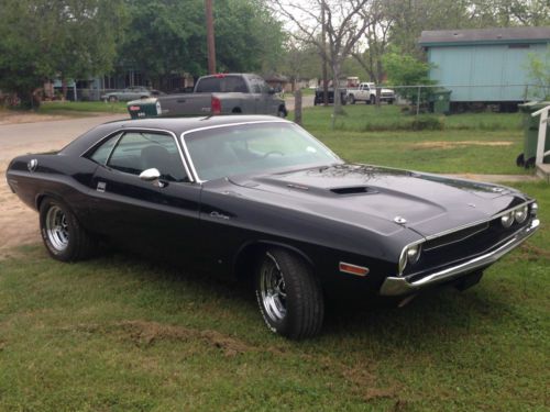 1970 dodge challenger #&#039;s matching 340 a66 package rare low production real tx9