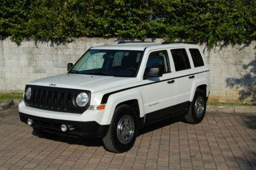 2011 jeep patriot 2.4l sport suv 4d utility truck low highway miles best price