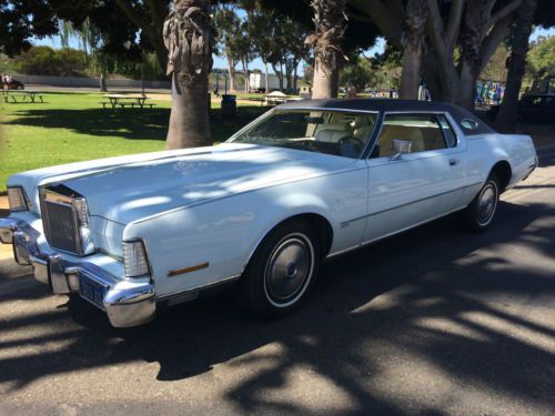 All original 1973 lincoln continental mark iv meticulously maintained
