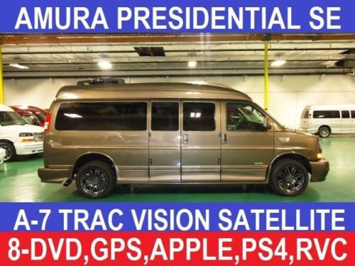 First class presidential se, 8dvd,gps,rvc,apple,satelle,custom conversion van ,