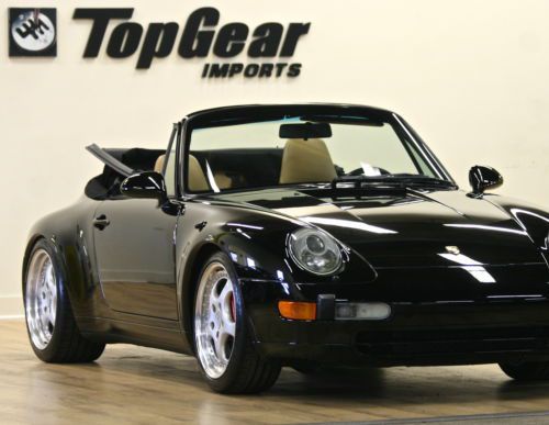 1997 porsche 993 cabriolet 3.6 turbo 6 spd over $30,000 invested only 7,932 mi
