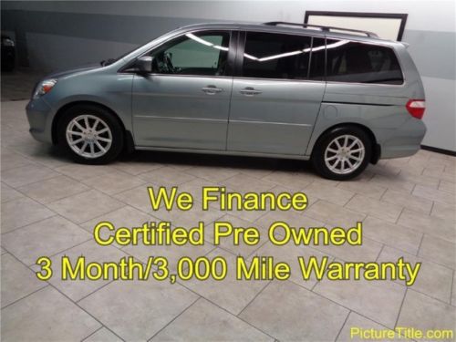 07 odyssey touring leather sunroof tv dvd certified warranty we finance texas
