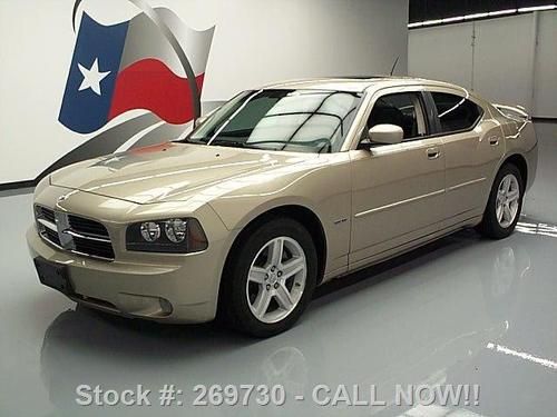 2008 dodge charger r/t hemi htd leather sunroof 64k mi texas direct auto
