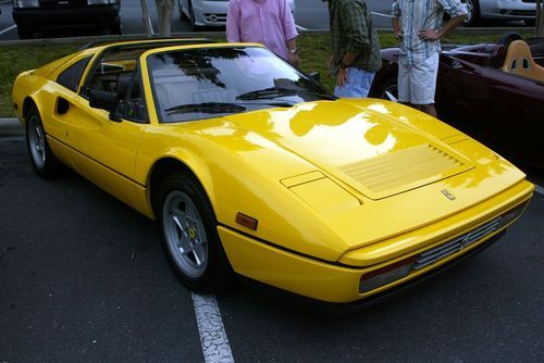 1986 ferrari 328 gts giallo/tobacco rare colors